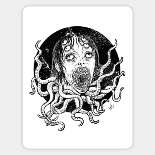 Lovecraftian (Black print) Magnet